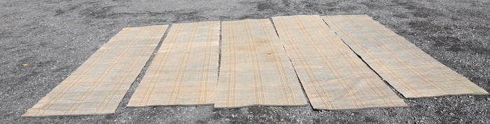 (5) MATCHING RAG RUG RUNNERS