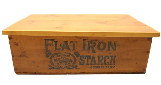 ANTIQUE ADVERTISING BOX