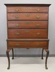 ANTIQUE QUEEN ANNE HIGHBOY