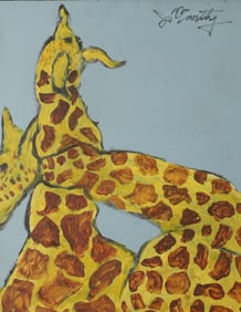 JUSTIN MCCARTHY OIL ON BOARD