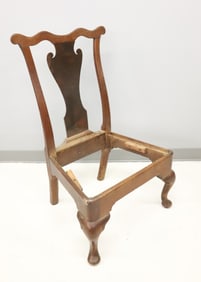 18TH C. QUEEN ANNE CHAIR FRAME