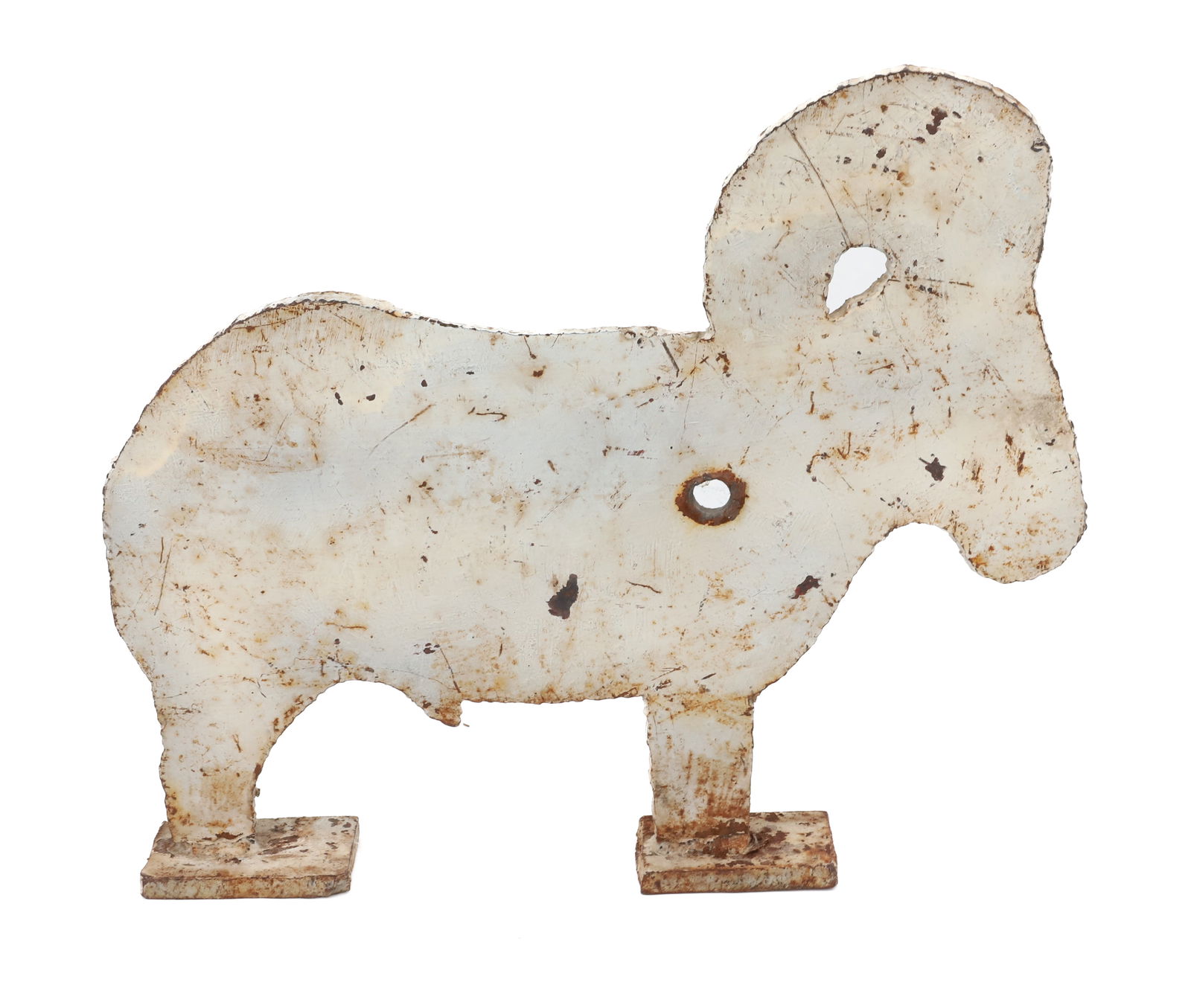 PAINTED RAM SHOOTING TARGET (1 of 4)