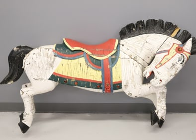 PAINTED CAROUSEL HORSE