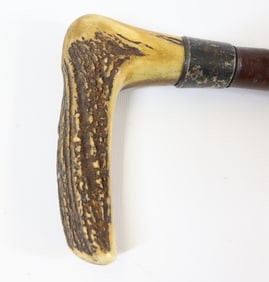 ANTLER HANDLE CANE