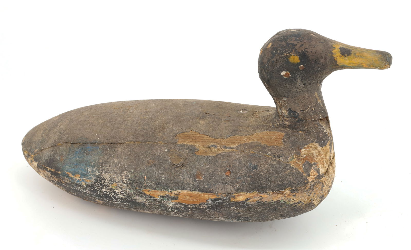 CARVED / PAINTED WOODEN DUCK DECOY (1 of 5)