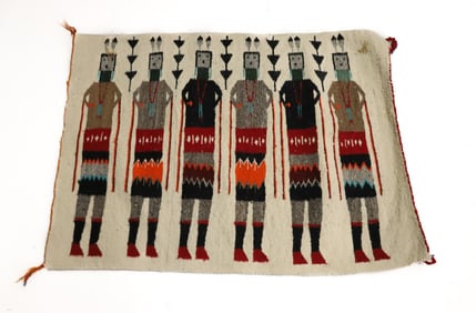 VINTAGE WOVEN YEI RUG