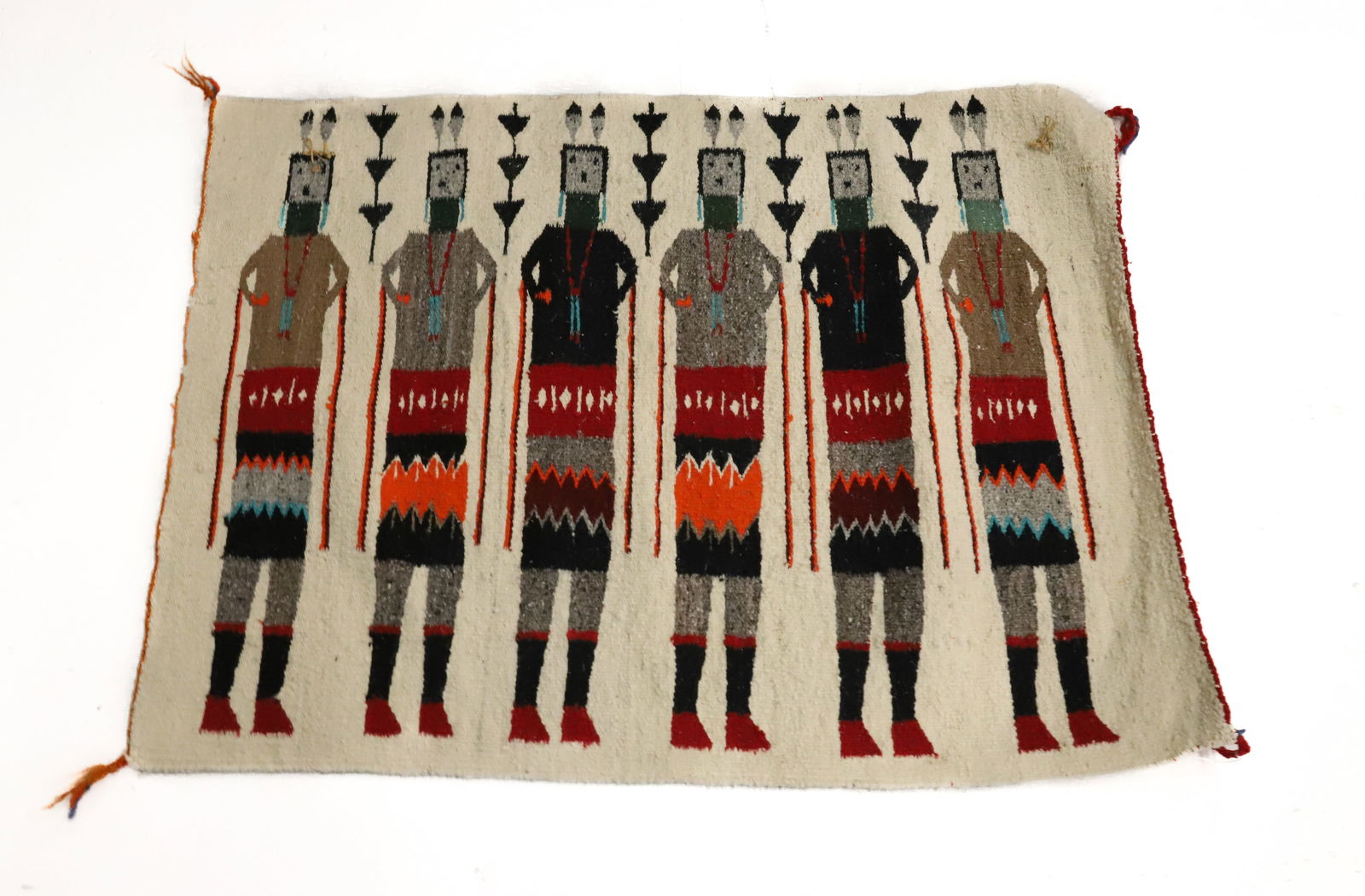 VINTAGE WOVEN YEI RUG (1 of 4)