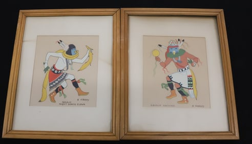 HARRISON BEGAY SILKSCREEN PRINTS