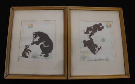 GERALD NAILOR SILKSCREEN PRINTS