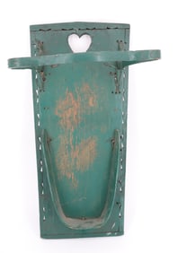 PAINTED WOODEN CRADLEBOARD