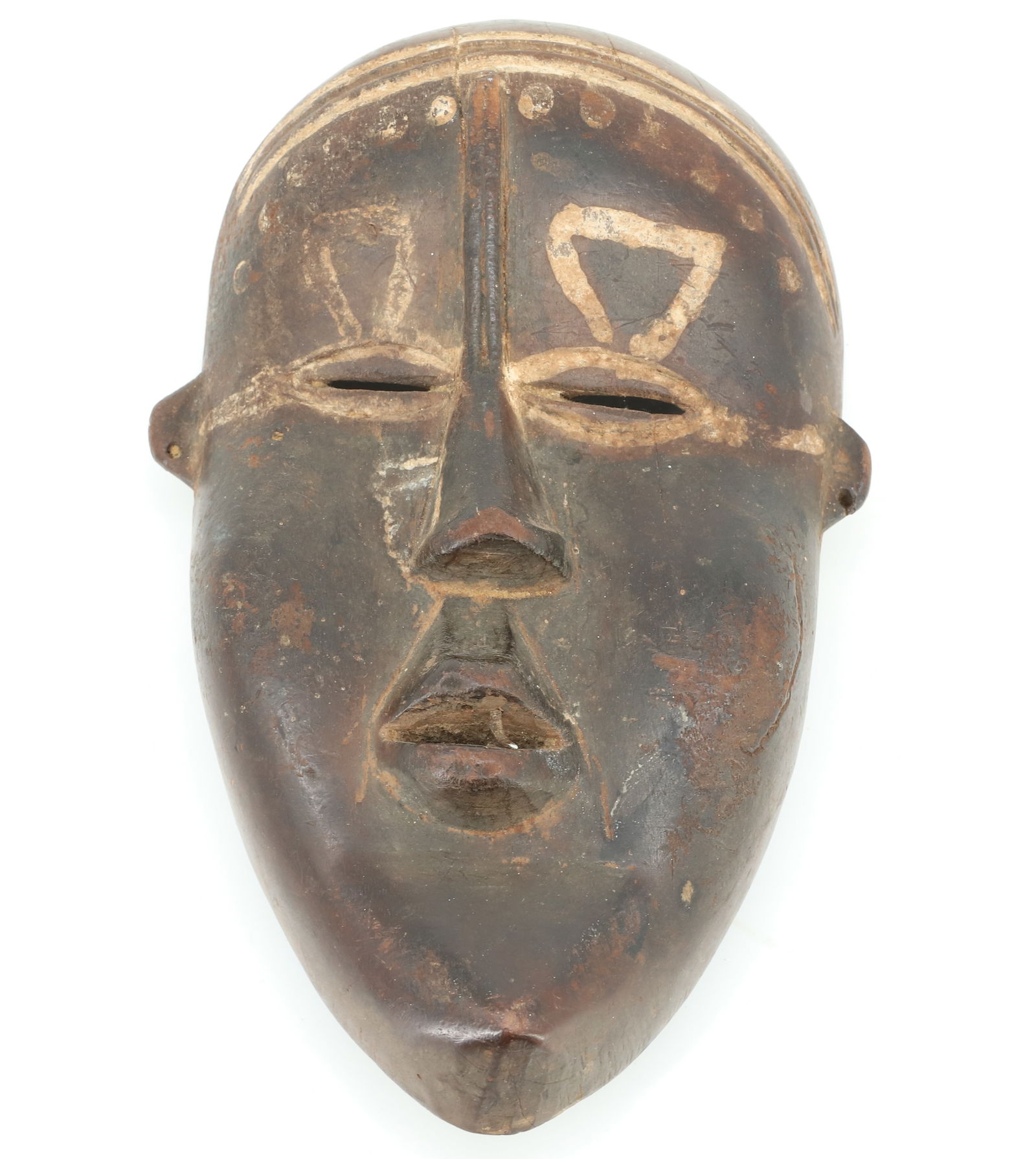 CARVED AFRICAN MASK (1 of 3)