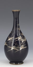 JAPANESE CLOISONNE CRANES