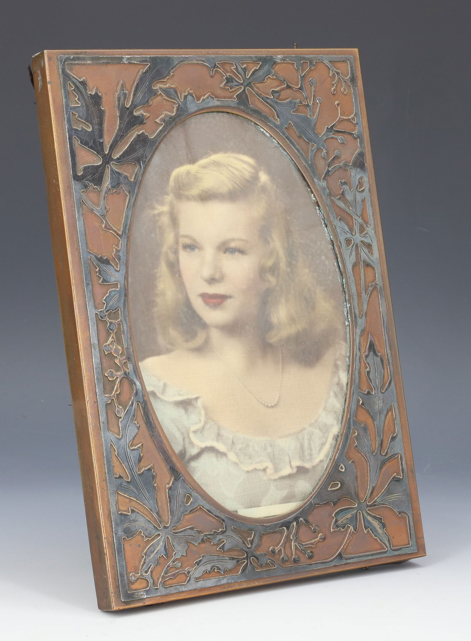 HEINTZ SILVER OVERLAY PHOTO FRAME (1 of 6)