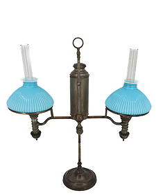 MILLER DOUBLE STUDENT LAMP (1 of 7)