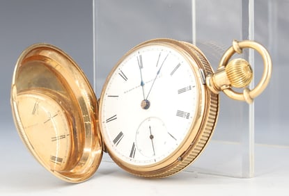 14K YELLOW GOLD ELGIN POCKET WATCH
