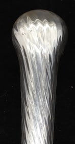 ANTIQUE GLASS PARADE CANE