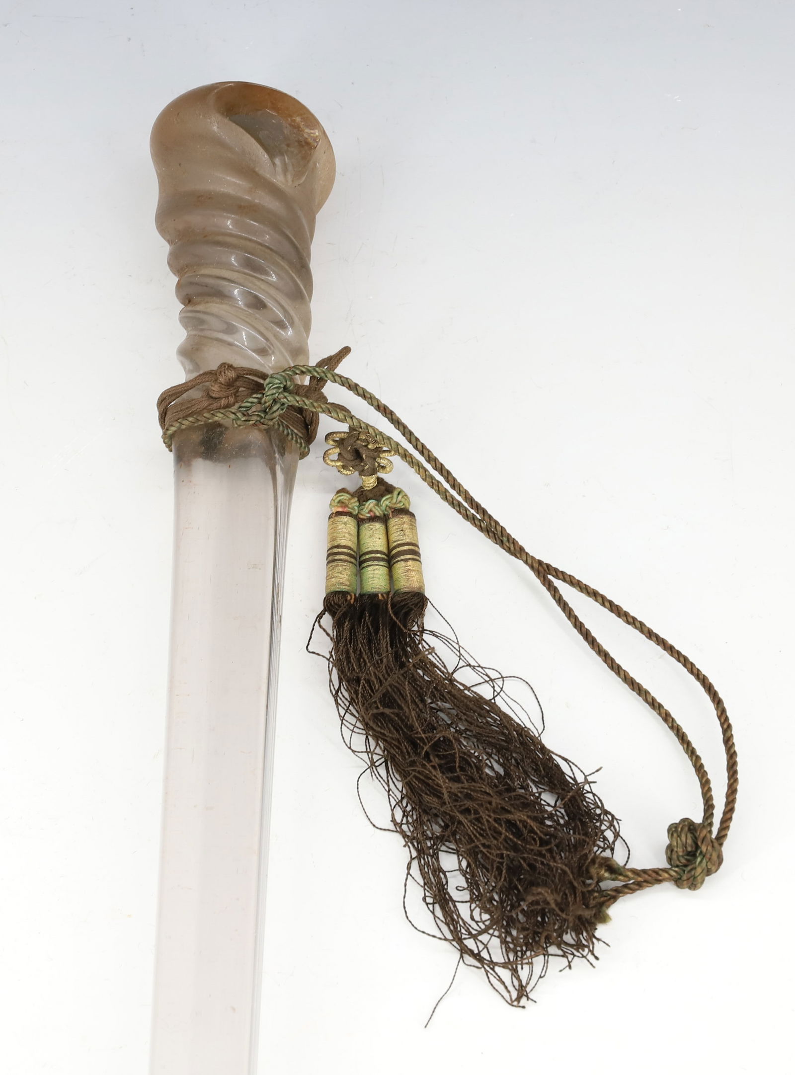 ANTIQUE GLASS PARADE CANE (1 of 6)