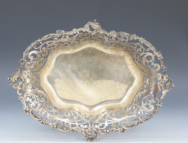 STERLING SILVER RETICULATED BOWL