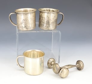 (5) STERLING BABY ITEMS