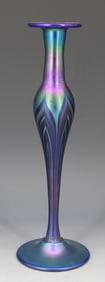 MARKED; L.C.TIFFANY FAVRILE VASE
