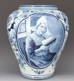 LARGE DELFT JAR