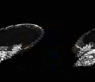 14K YELLOW GOLD DIAMOND RING (1 of 6)