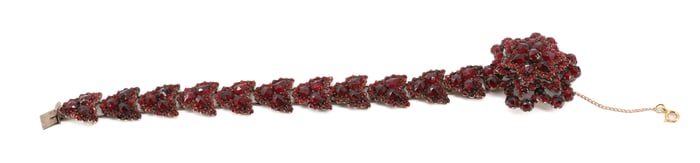 VICTORIAN GARNET BRACELET