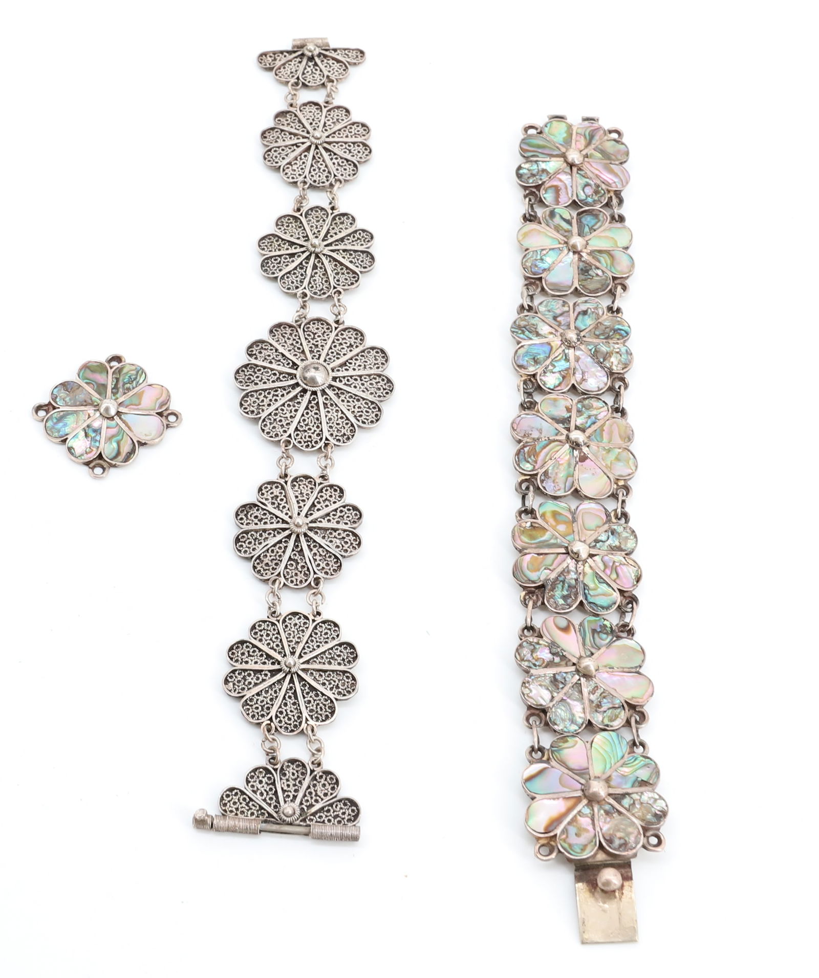 (2) STERLING SILVER BRACELETS (1 of 3)