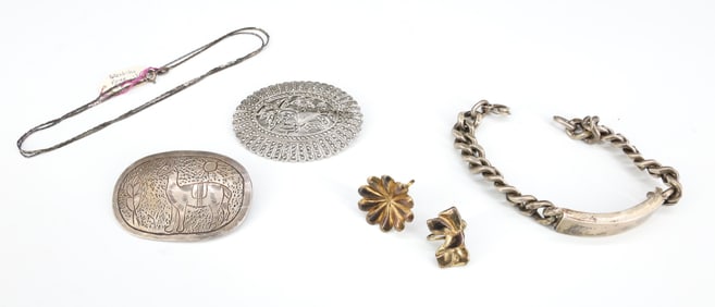 STERLING SILVER JEWELRY LOT
