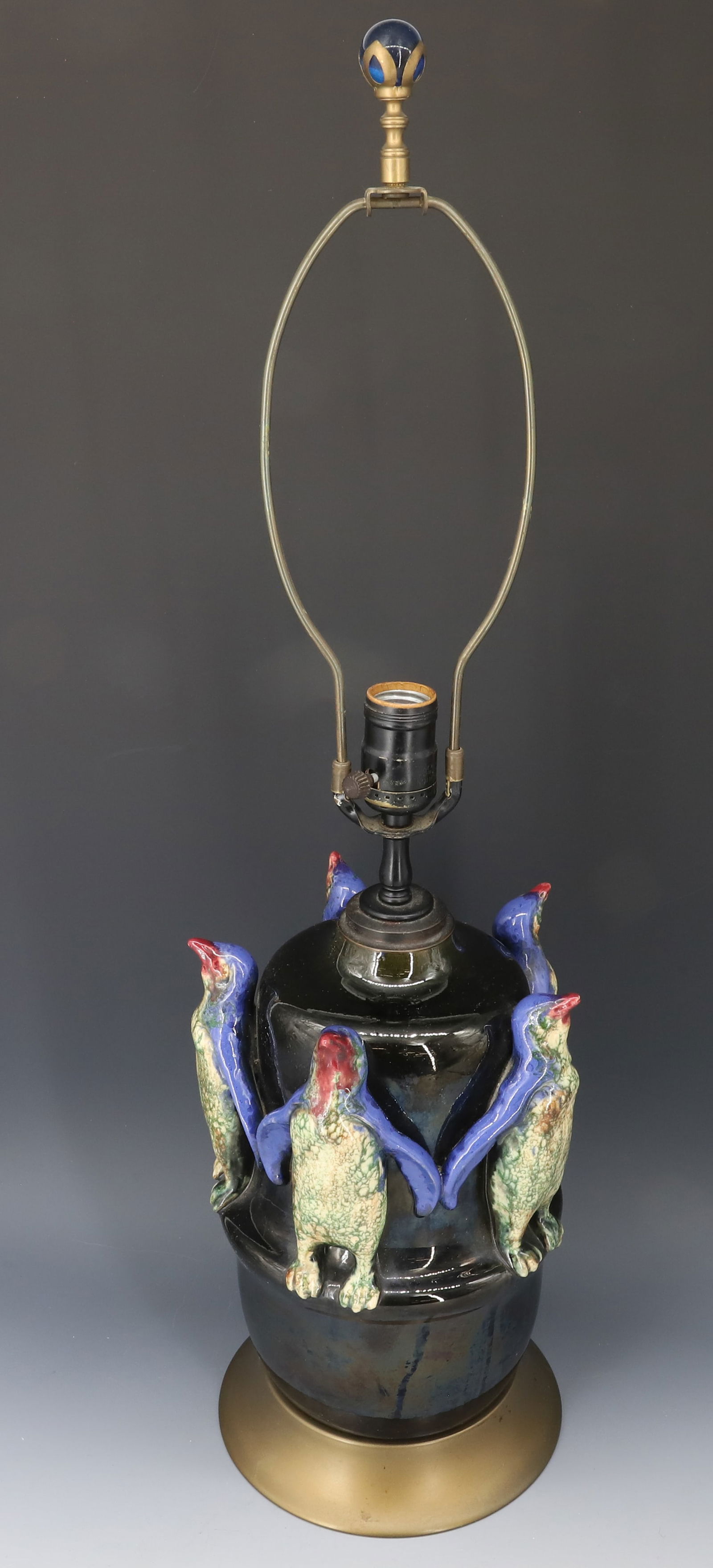 MICHAEL ANDERSON FIGURAL PENGUIN LAMP (1 of 5)