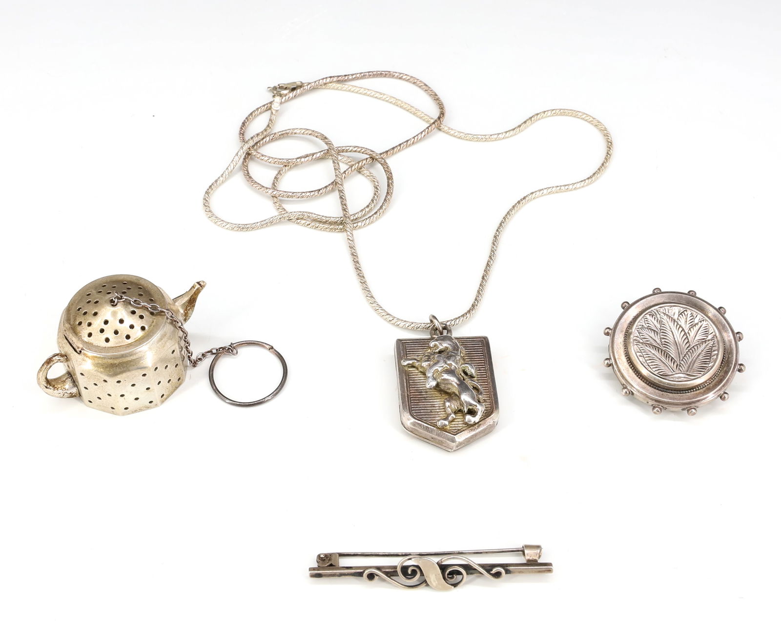STERLING SILVER AND SILVER JEWELRY (1 of 3)