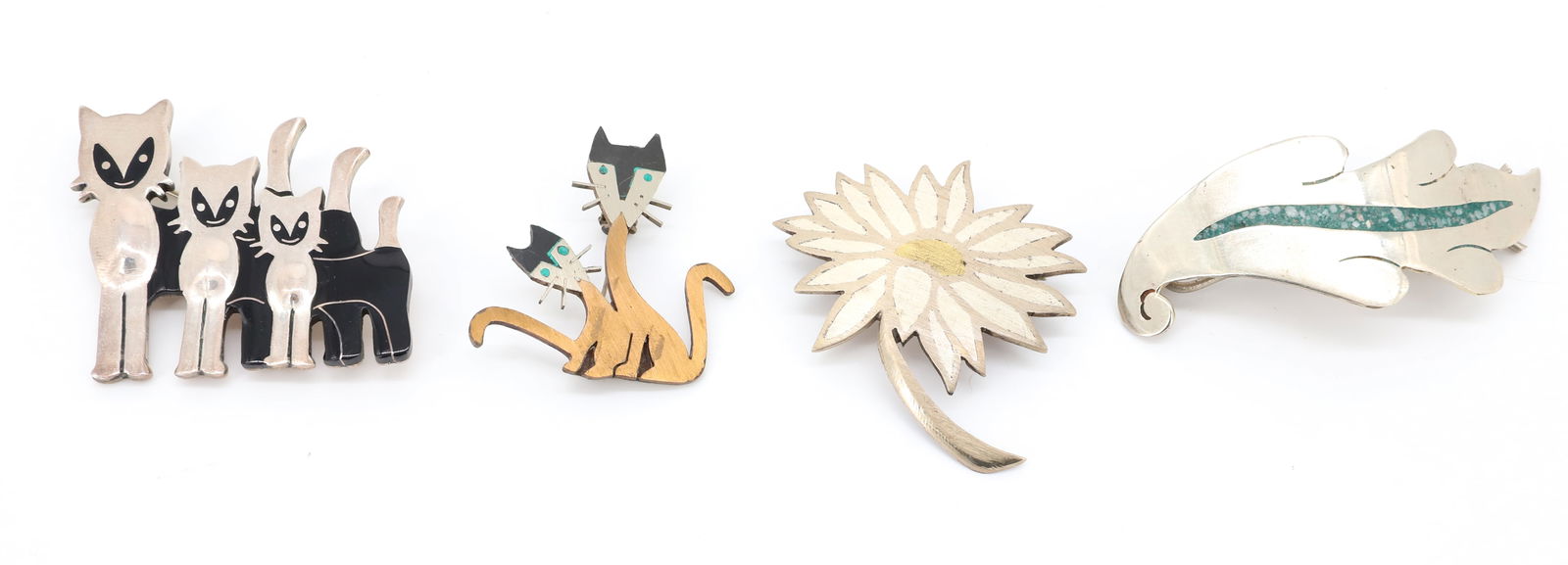 STERLING SILVER TAXCO/ MEXICAN JEWELRY (1 of 4)