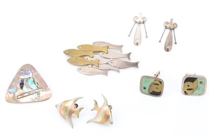 STERLING SILVER, TAXCO/ MEXICAN JEWELRY