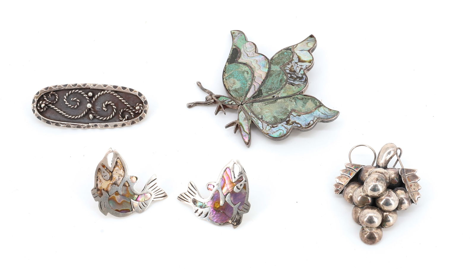 STERLING SILVER MEXICAN JEWELRY (1 of 2)