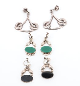 STERLING SILVER MEXICAN EARRINGS