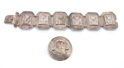 COIN SILVER JEWELRY PERU