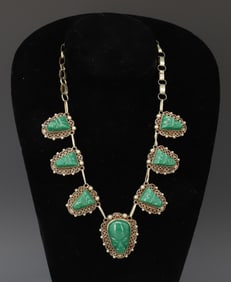 STERLING SILVER MEXICAN NECKLACE