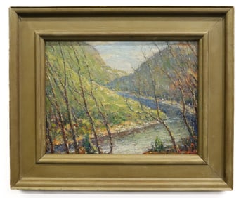 CULLEN YATES, AMERICAN (1866-1945) ,O/C