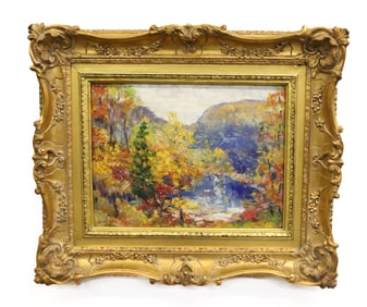 CULLEN YATES, AMERICAN (1866-1945) ,O/B