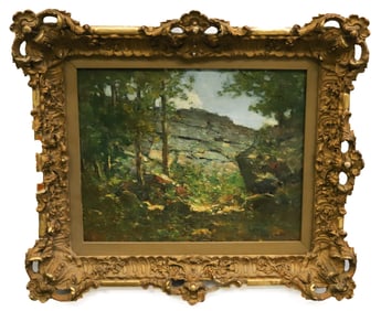 CULLEN YATES, AMERICAN (1866-1945) ,O/C