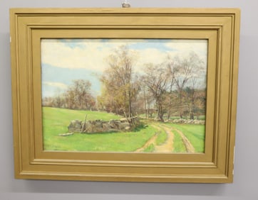 O.P. BLACK OIL ON CANVAS