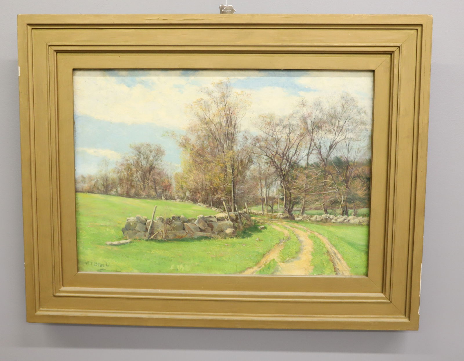 O.P. BLACK  OIL ON CANVAS (1 of 6)