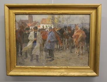 GEORGE KOCH "HORSE FAIR"