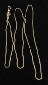 VICTORIAN 10K WATCH CHAIN