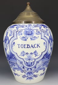 GOUDA LARGE TOBACCO JAR