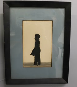 SILHOUETTE OF A CHILD