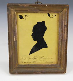 1835 SILHOUETTE OF A LADY