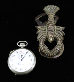 MEYLAN STOPWATCH AND LOBSTER INVOICE CLIP