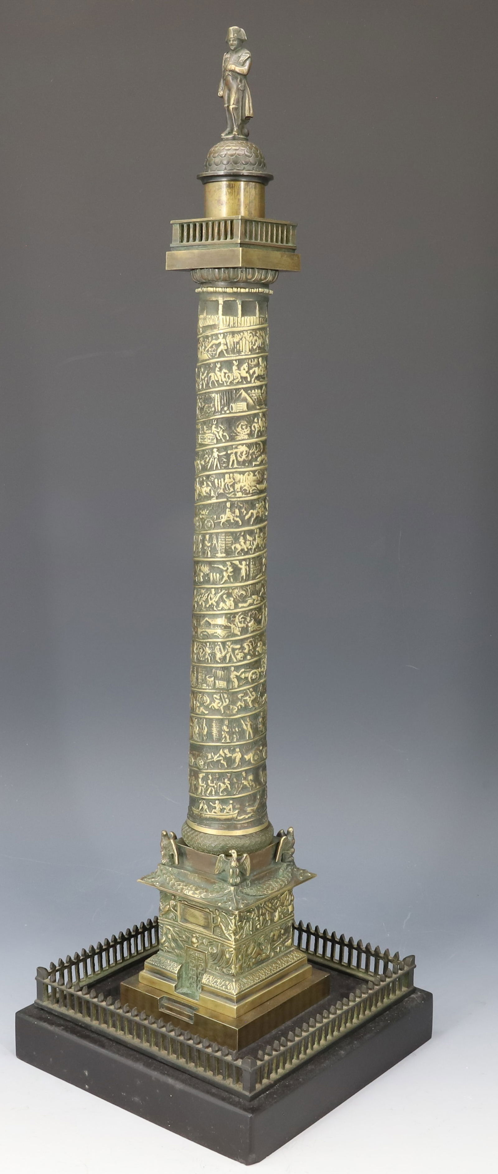 GRAND TOUR BRONZE COLONNE VENDOME XIX (1 of 9)