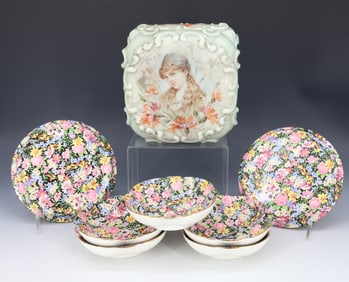 (8) ROYAL WINTON AND WAVE CREST BOX